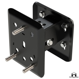 MetalCloak 3954 Tire Mount 3.75-5.25in Backspacing JK | Szekla4x4