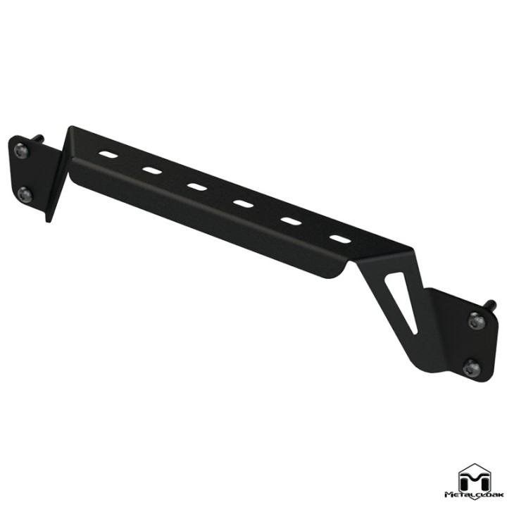 Listwa montazowa lamp do zderzaka Frame-Built stal 3/16 cala Jeep Wrangler JK JL Gladiator JT MetalCloak