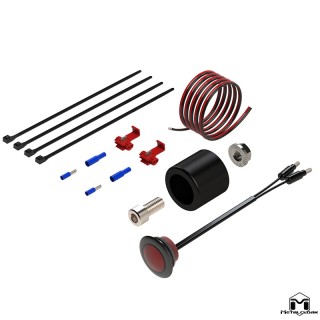 MetalCloak 3965 Billet Aluminum Third Brake Light Pod | Szekla4x4