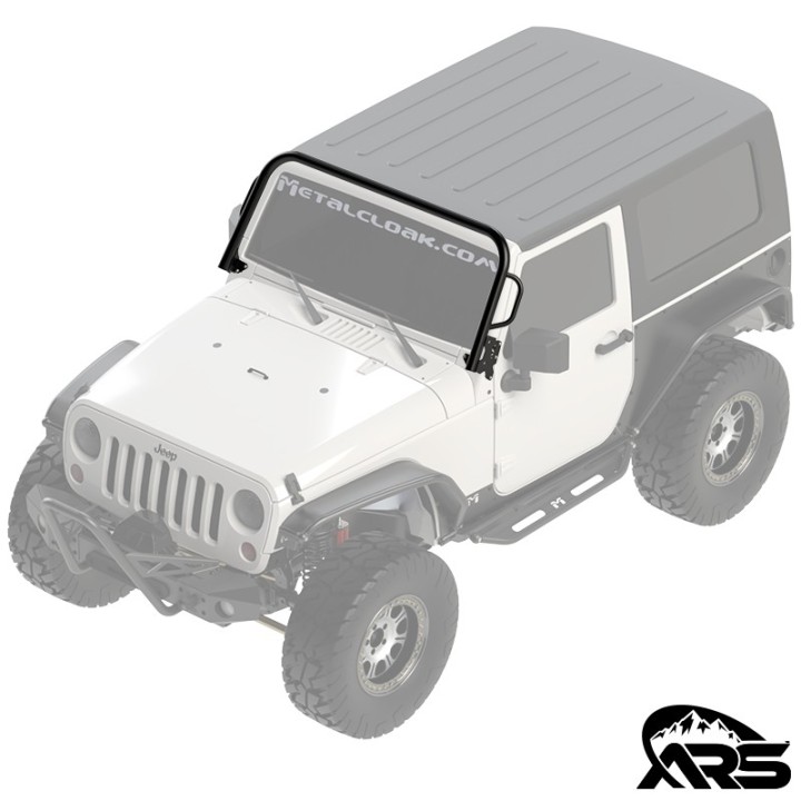 Rocklander Front Hoop 2in Steel Tube Jeep Wrangler JK MetalCloak ARS