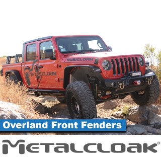 Overland Tube Fenders, Front, Steel, JL/JT METALCLOAK - view 2