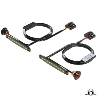 LED Overland Fender Light Kit, JL/JT METALCLOAK