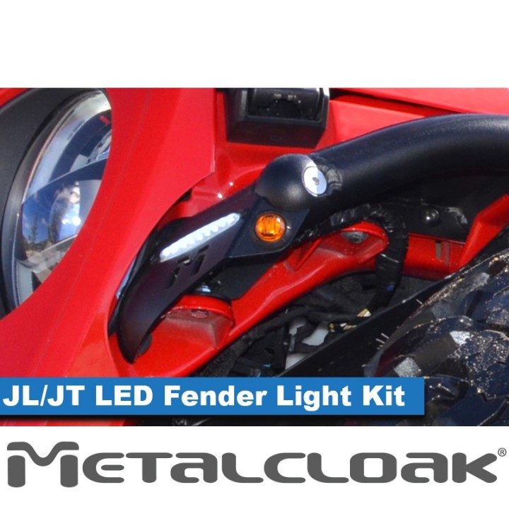 LED Overland Fender Light Kit, JL/JT METALCLOAK - view 4