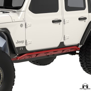 Overline Rocker Rails, Pair, JL 4-Door METALCLOAK