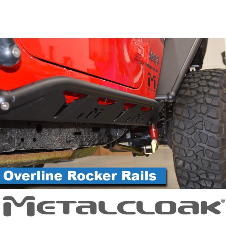 Overline Rocker Rails, Pair, JL 2-Door METALCLOAK - view 3