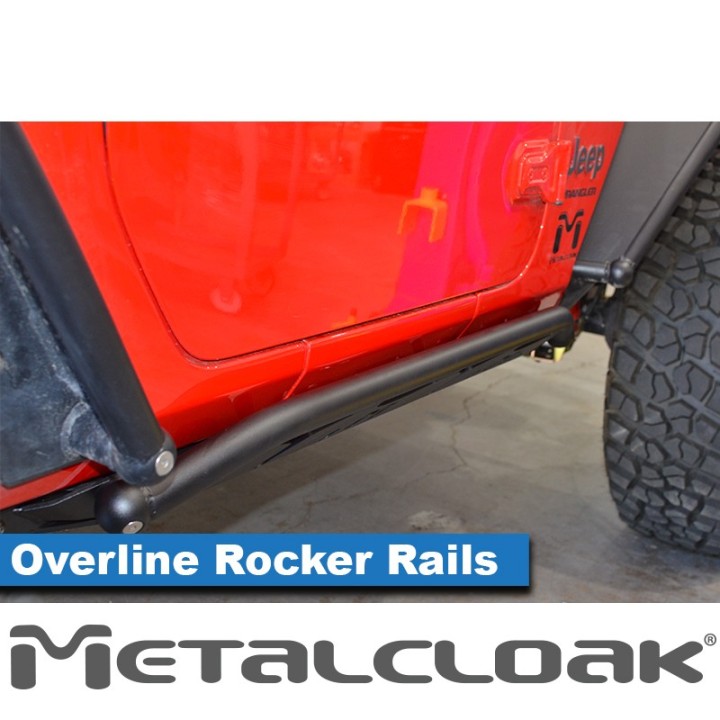 Overline Rocker Rails, Pair, JL 2-Door METALCLOAK - view 4