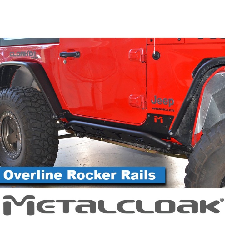Overline Rocker Rails, Pair, JL 2-Door METALCLOAK - view 5
