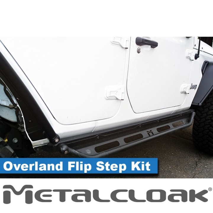 Overland Rocker Base and Flip Step Kit, JL 4-Door METALCLOAK - view 4