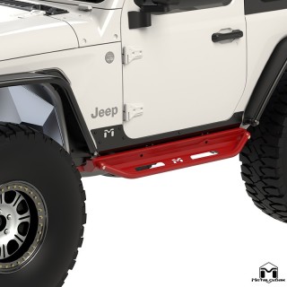 Overland Rocker Base and Flip Step Kit, JL 2-Door METALCLOAK