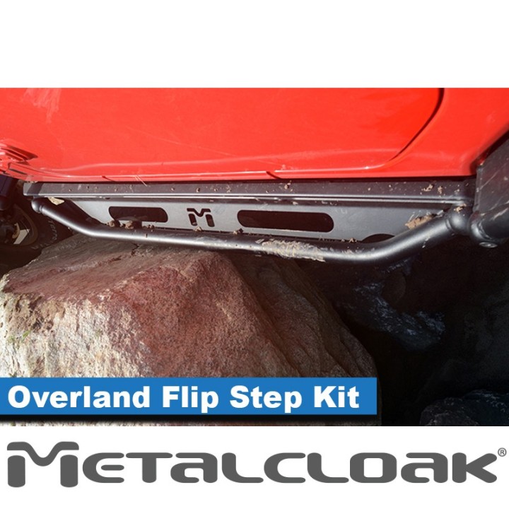 Overland Rocker Base and Flip Step Kit, JL 2-Door METALCLOAK - view 3