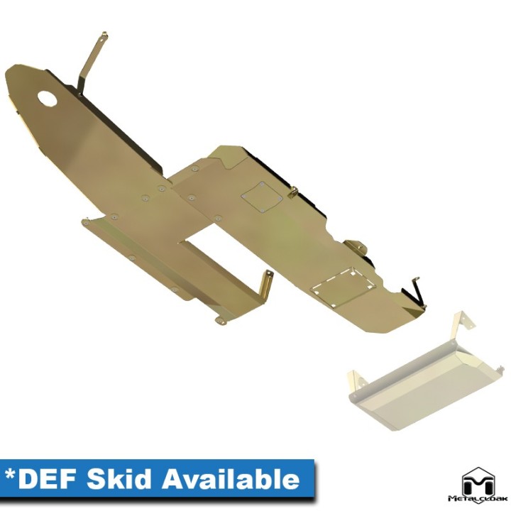 Diesel DEF Skid System, JL Wrangler METALCLOAK - view 2