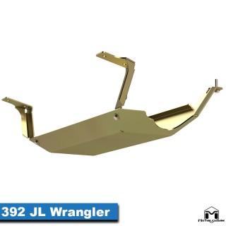 UnderCloak Muffler Skid, JL Wrangler 392 METALCLOAK