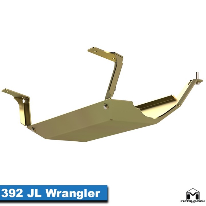 UnderCloak Muffler Skid, JL Wrangler 392 METALCLOAK