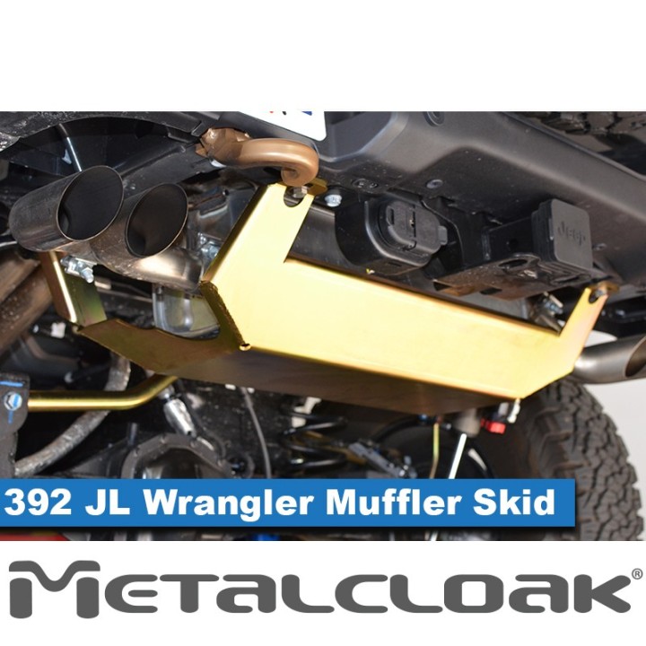 UnderCloak Muffler Skid, JL Wrangler 392 METALCLOAK - view 3