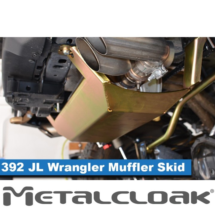 UnderCloak Muffler Skid, JL Wrangler 392 METALCLOAK - view 4