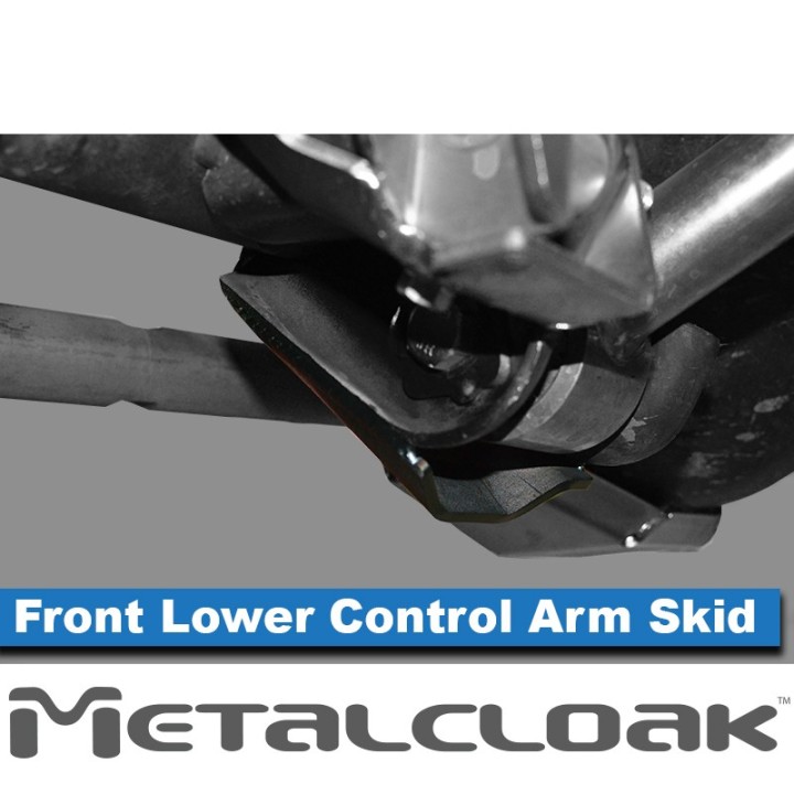 Lower Front Control Arm Weld-On Skid Plates, JL/JT METALCLOAK - view 5