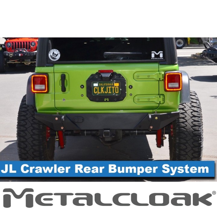 Crawler Narrow Width Rear Bumper, JL Wrangler METALCLOAK - view 2