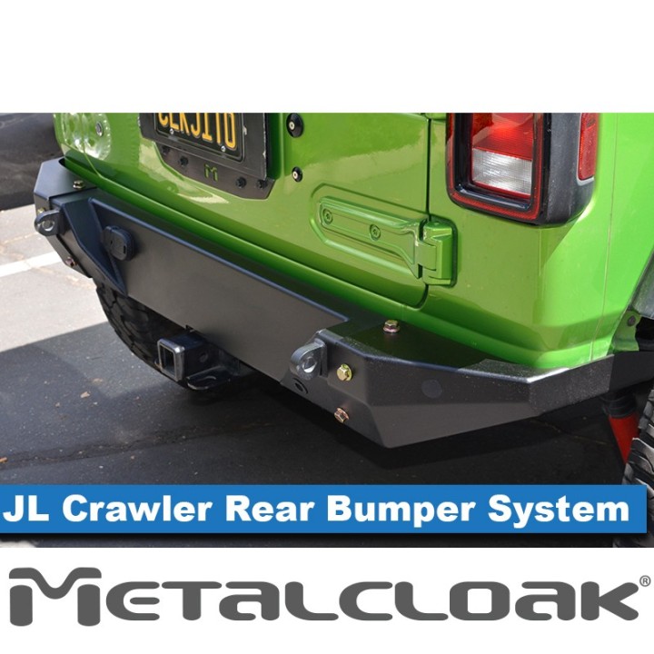 Crawler Narrow Width Rear Bumper, JL Wrangler METALCLOAK - view 3