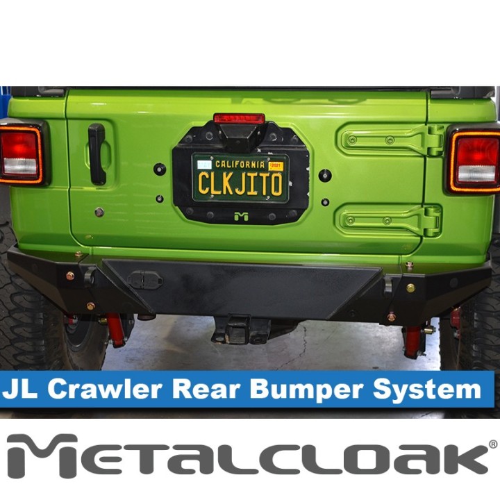 Crawler Narrow Width Rear Bumper, JL Wrangler METALCLOAK - view 4