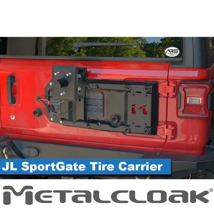 SportGate Tire Carrier - Jeep JL Wrangler | MetalCloak