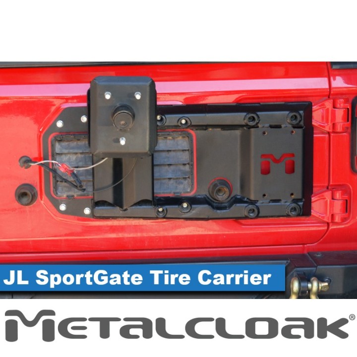 SportGate Tire Carrier - Jeep JL Wrangler | MetalCloak