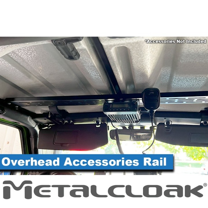Overhead Accessory Rail, JL/JT 2018-2023 METALCLOAK - view 6