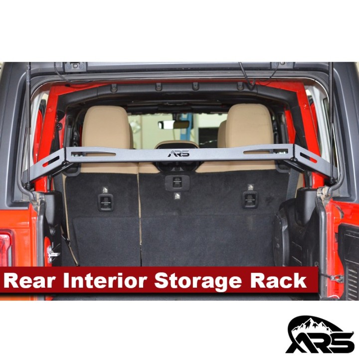 Elevated Interior Storage Rack System, JL Wrangler METALCLOAK - view 3