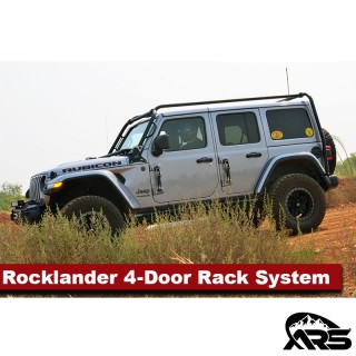 Rocklander Rack System, Complete, JL 4-Door METALCLOAK - view 2