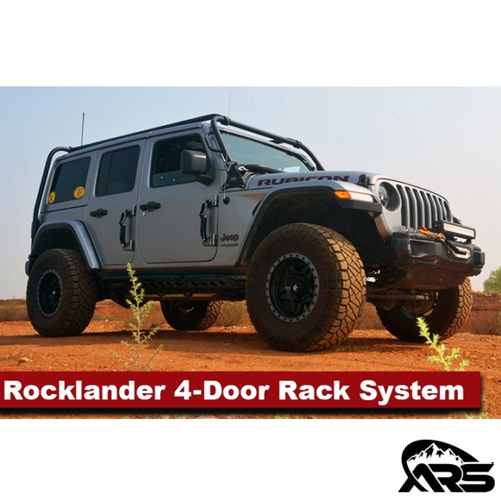 Rocklander Rack System, Complete, JL 4-Door METALCLOAK - view 3