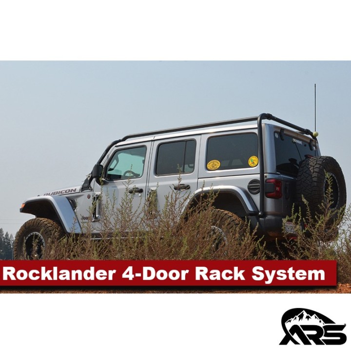 Rocklander Rack System, Complete, JL 4-Door METALCLOAK - view 4