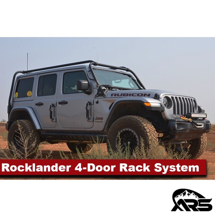 Rocklander Rack System, Complete, JL 4-Door METALCLOAK - view 5
