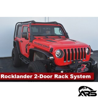 Rocklander Rack System, Complete, JL 2-Door METALCLOAK - view 2