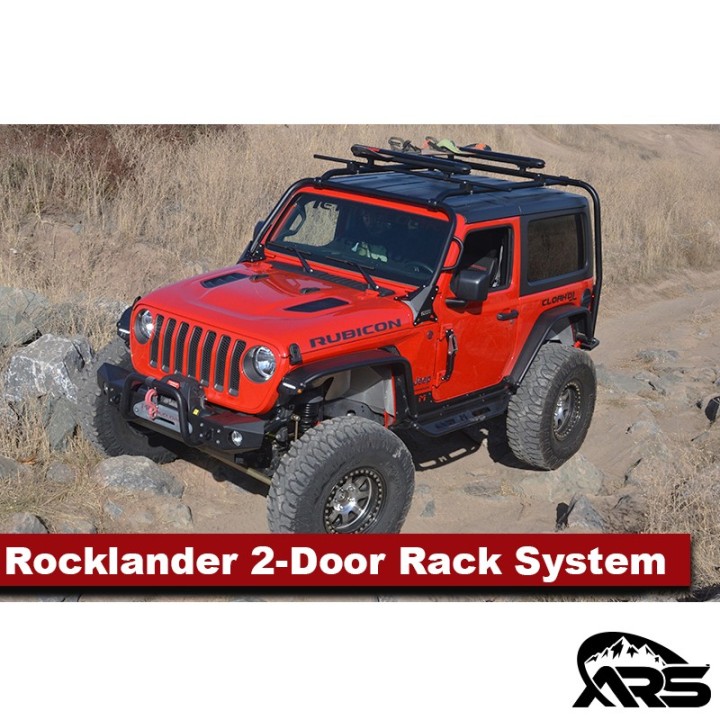 Rocklander Rack System, Complete, JL 2-Door METALCLOAK - view 4