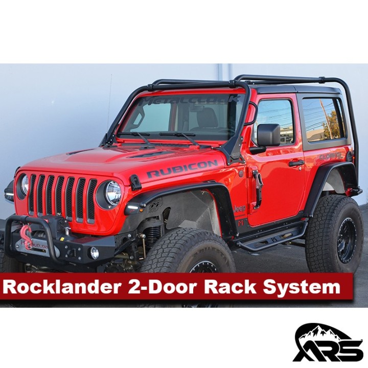 Rocklander Rack System, Complete, JL 2-Door METALCLOAK - view 5