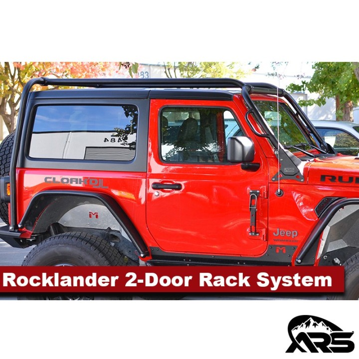Rocklander Rack System, Complete, JL 2-Door METALCLOAK - view 6