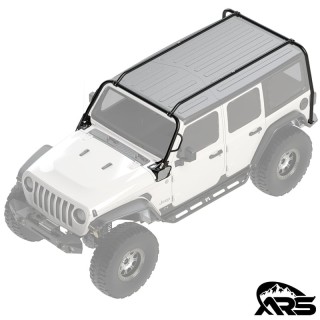 Rocklander Rack System, Complete, JL 4xe 4-Door METALCLOAK