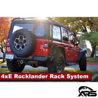 Rocklander Rack System, Complete, JL 4xe 4-Door METALCLOAK - view 2