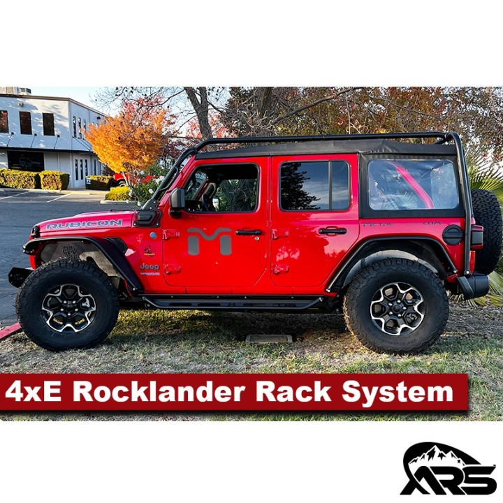 Rocklander Rack System, Complete, JL 4xe 4-Door METALCLOAK - view 5