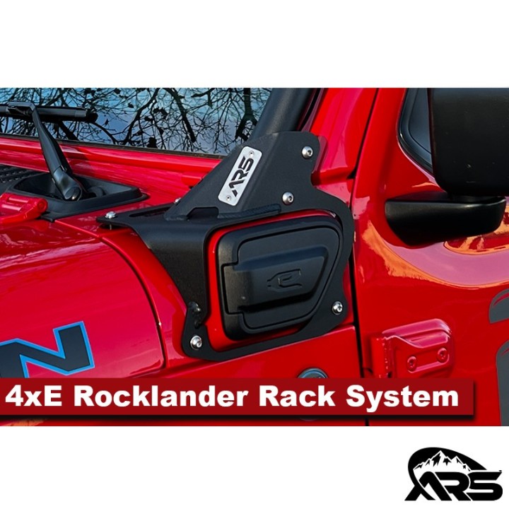 Rocklander Rack System, Complete, JL 4xe 4-Door METALCLOAK - view 6