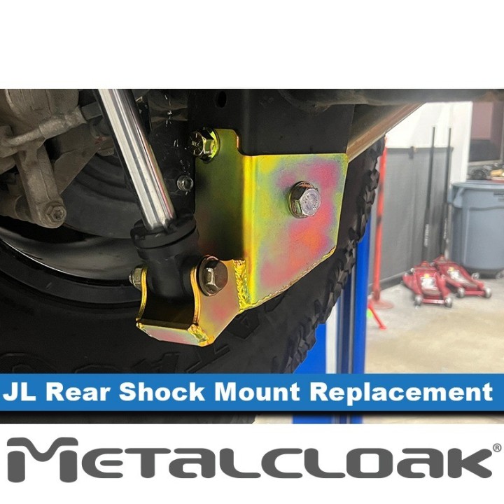 Rear Factory Shock Mount Bolt-On Replacement, Pair, JL Wrangler METALCLOAK - view 4