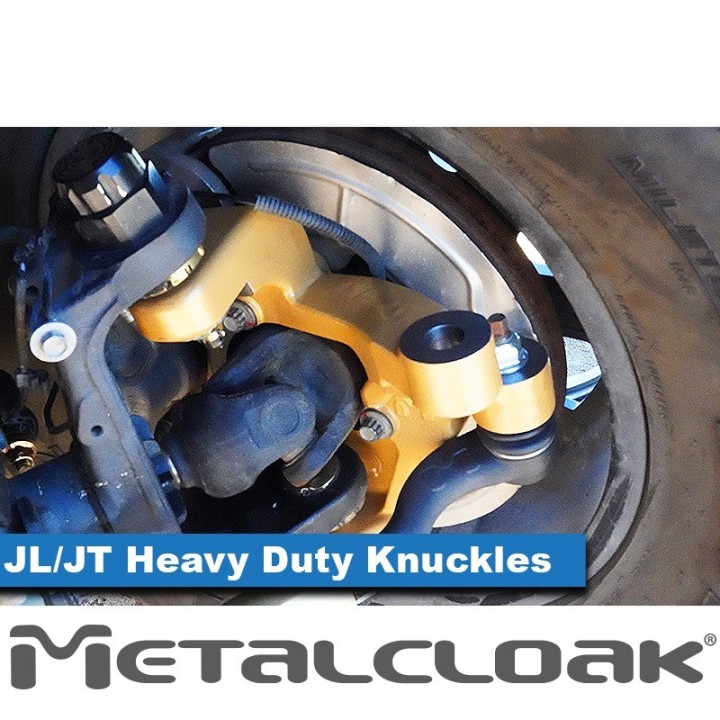 Heavy Duty Steering Knuckles - Jeep JL Wrangler | MetalCloak