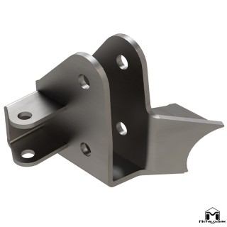 Weld-On Track Bar and Stabilizer Relocation Bracket, JL/JT METALCLOAK