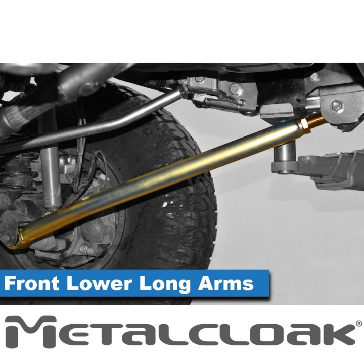 4-Link Lower Front Duroflex Long Arms, Pair, JL 4-Door/JT METALCLOAK - view 2