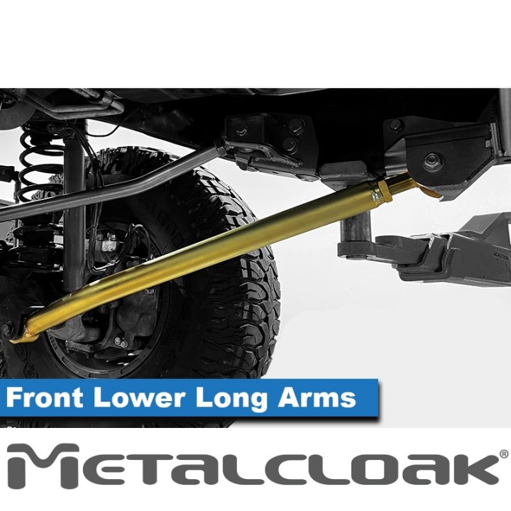 4-Link Lower Front Duroflex Long Arms, Pair, JL 4-Door/JT METALCLOAK - view 3