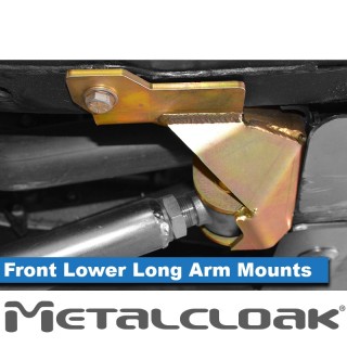 Front Lower Long Arm Bolt-In Mounting Brackets, JL Wrangler METALCLOAK - view 2