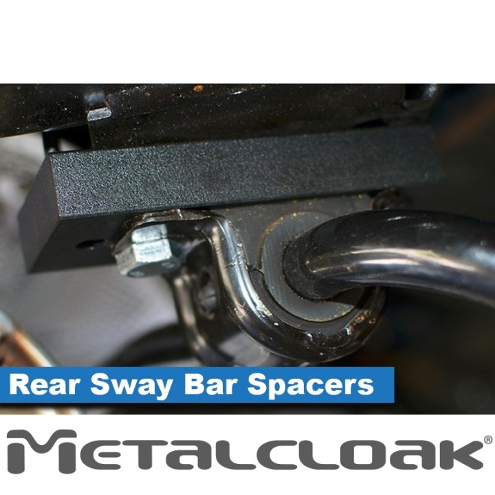 3/4" Rear Sway Bar Drop Spacer Kit, JL Wrangler METALCLOAK - view 2