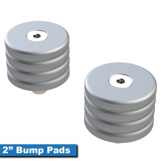 Universal Aluminum HydraStrike Bump Pads 1"-4", Pair METALCLOAK - view 2