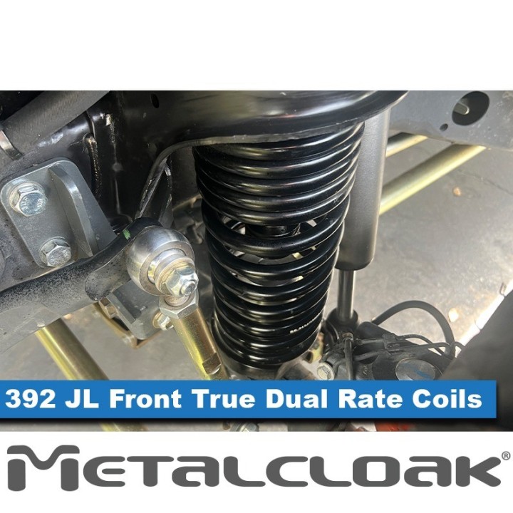 True Dual Rate Front Coils 3.5" - Jeep JL Wrangler | MetalCloak