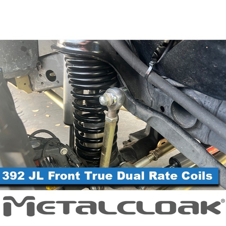 True Dual Rate Front Coils 3.5" - Jeep JL Wrangler | MetalCloak