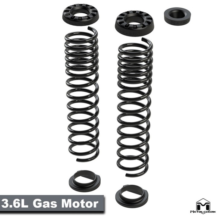 True Dual Rate Front Coils 3.5" (JL 4-Door) / 4.5" (JL 2-Door) / 2.5" (JT) - Jeep JL Wrangler | MetalCloak